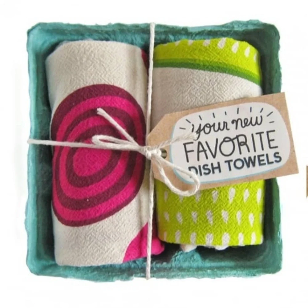 -The Neighborgoods -Pickled Please Tea Towel Set